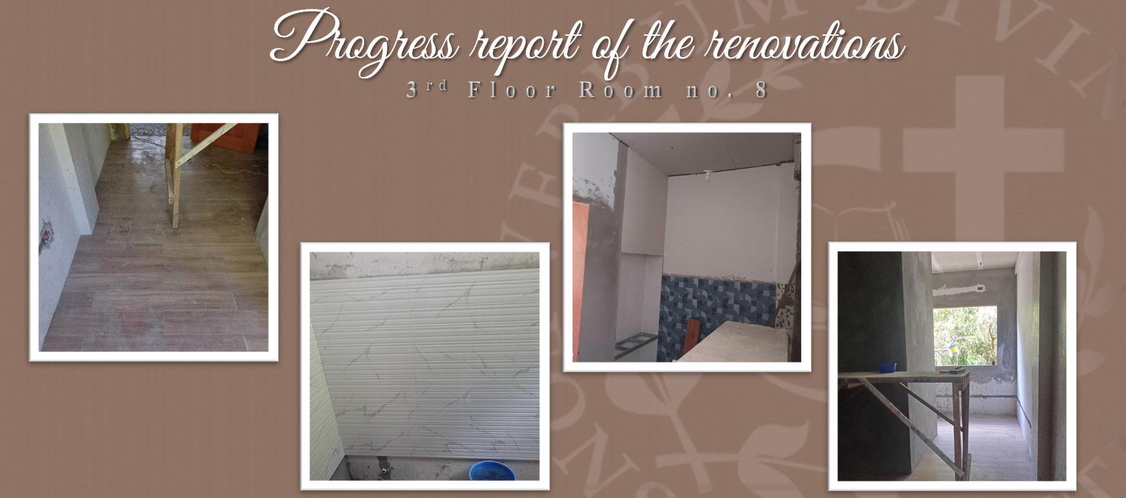 Progress report on the Renovations (3rd Floor Room no. 8)